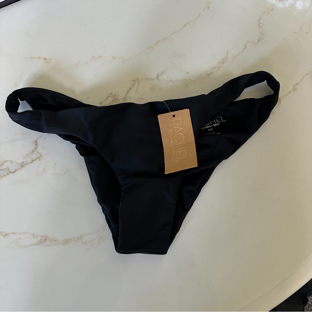 Rachel Roy Brand New Black Bikini Bottoms